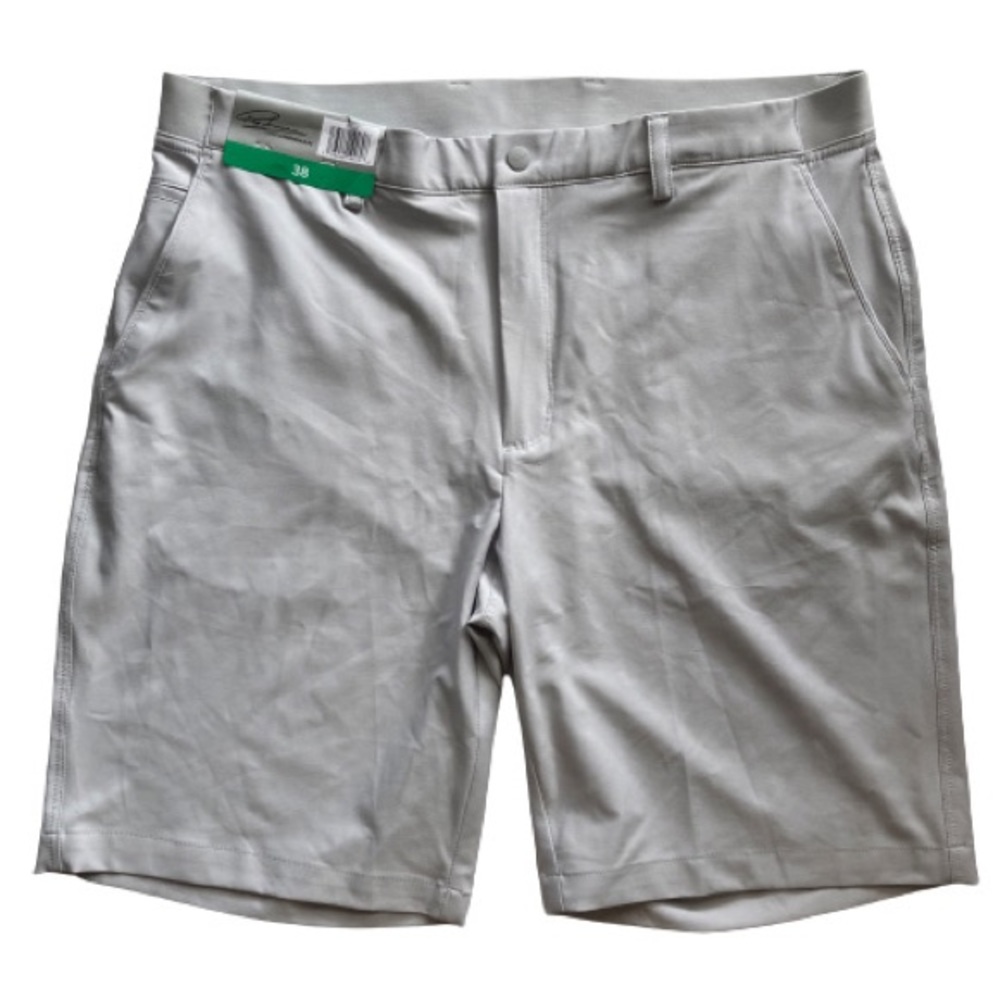 Greg Norman Ultimate Comfort Shorts Mens Size 38 Light Grey NWT